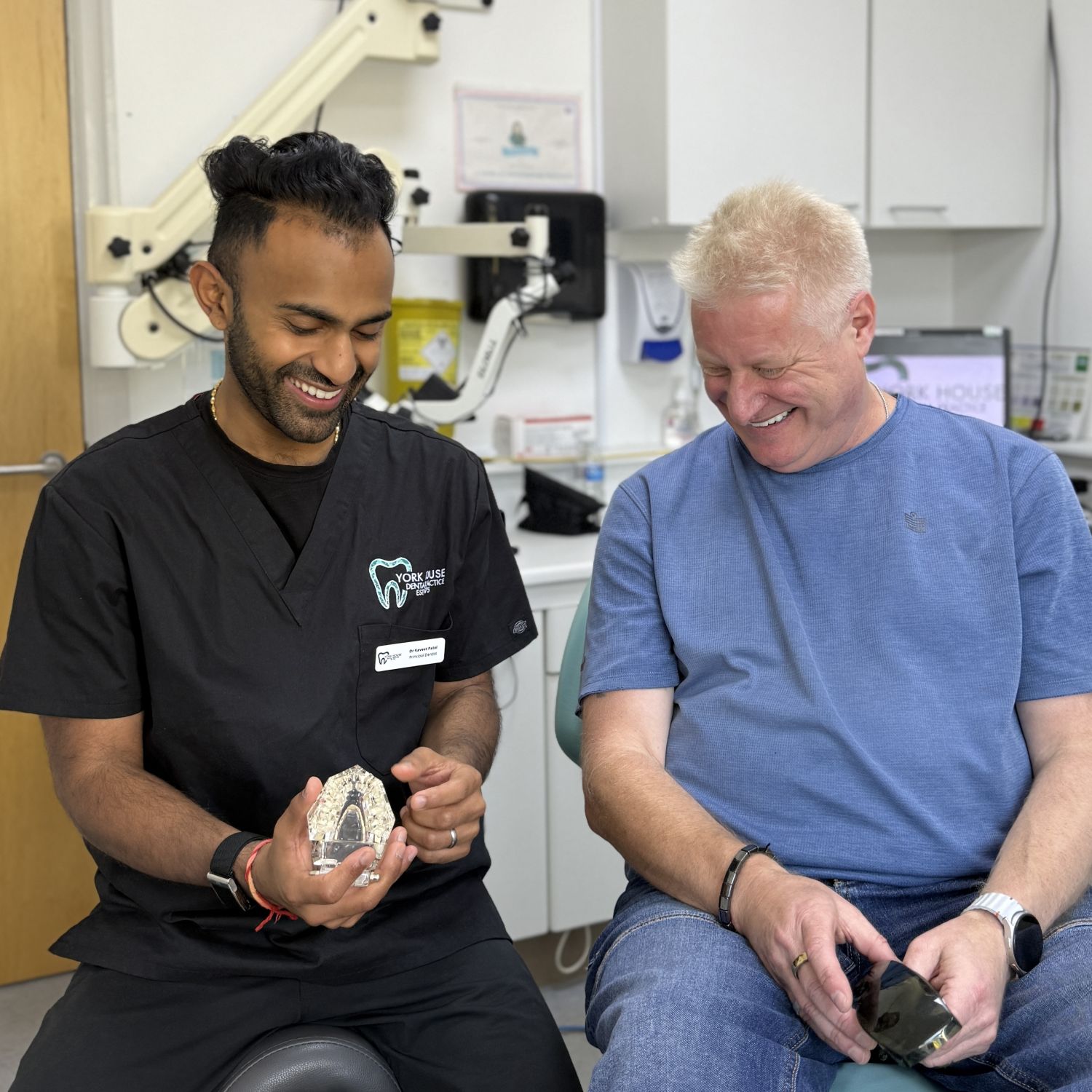 Advanced dental equipment used for precise and comfortable treatments